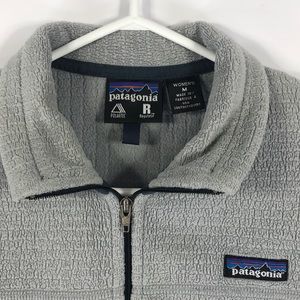 Patagonia women’s zip up sweater medium polartec